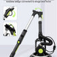 MYTOL Drywall Sander, 7.2A Electric Drywall Sander with Vacuum Dust Collection, 6 Variable Speed 900-1800RPM, LED Light, Foldable & Extendable Handle, 9 Pcs Sanding discs&3 Pcs Grid Sandpaper MYTOL
