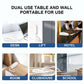OF-990 Slimline Telephone Adjustable Volume Ringtone Wall-Mountable Basic Corded Telephone No AC Power Required, Corded Home Phone XLHTEE