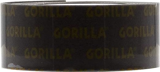Gorilla Heavy Duty Double Sided Mounting Tape, 1-Pack, Black- 6055002 MEGA