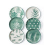 BAUM Christmas Plate Set 6 Pieces - 492807-0752760050961