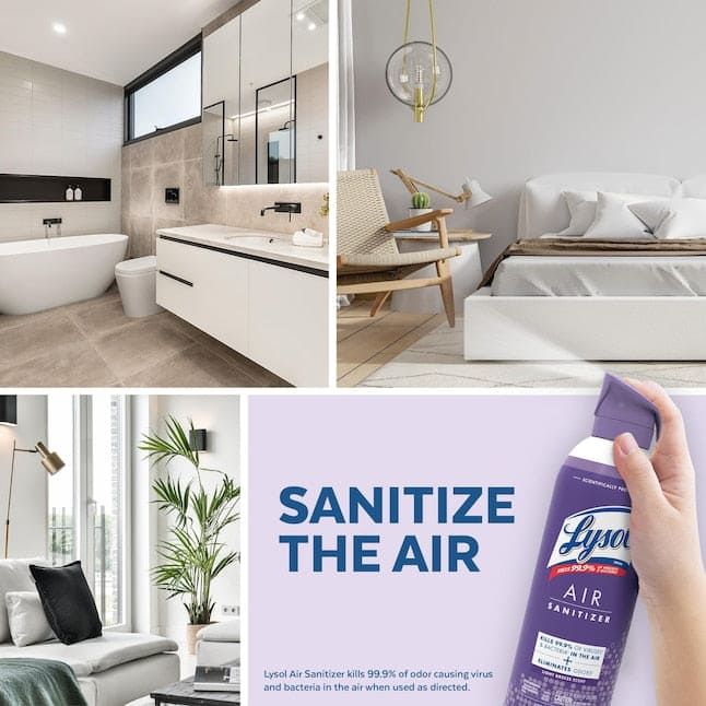 Lysol Air Sanitizer White Linen - LASWL Pie's Variety Store