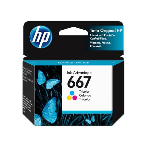 HP Ink Cartridge 667 Tricolor Original - The 667 cartridge offers intensity, precision and reliability that only Original HP inks can provide -  398147 dayana sifontes