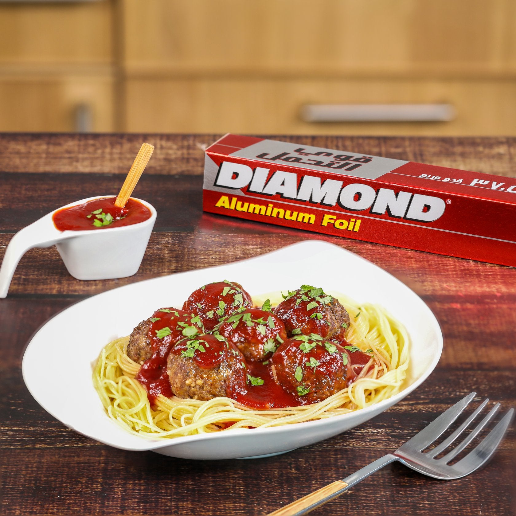DIAMOND-ALUMINUM-FOIL-NON-STICK