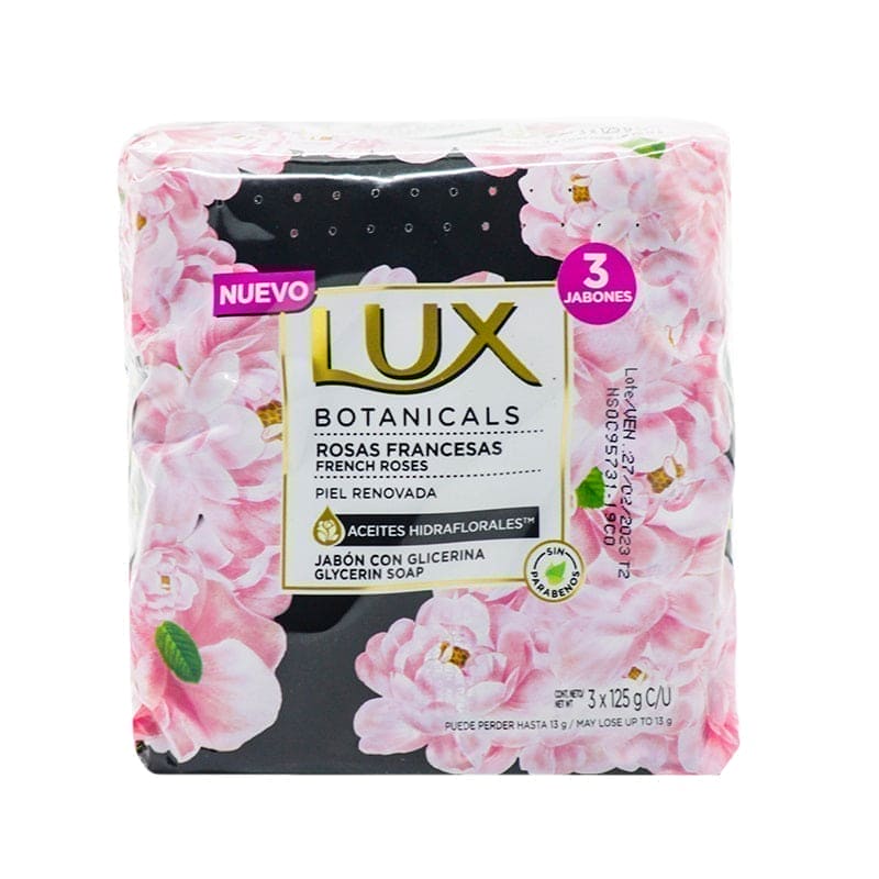Lux Botanicals Soap Bars, Vanilla Flower 3 X 125g - LBSBVF EBUYSTT