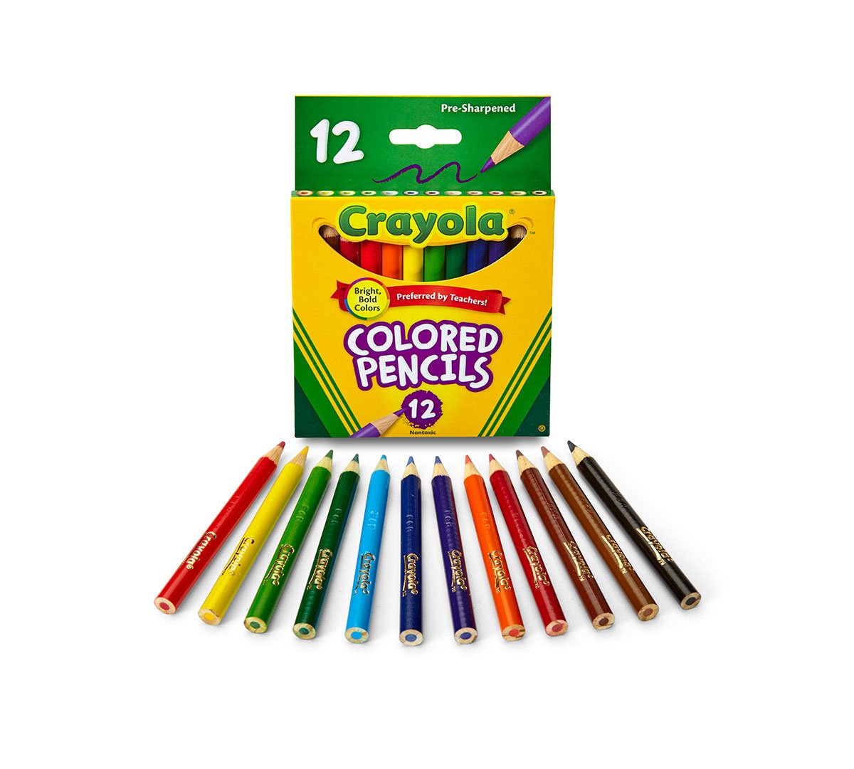 Crayola Coloured Pencils Twistable 12 Pack - 07166257408 Pie's Variety Store