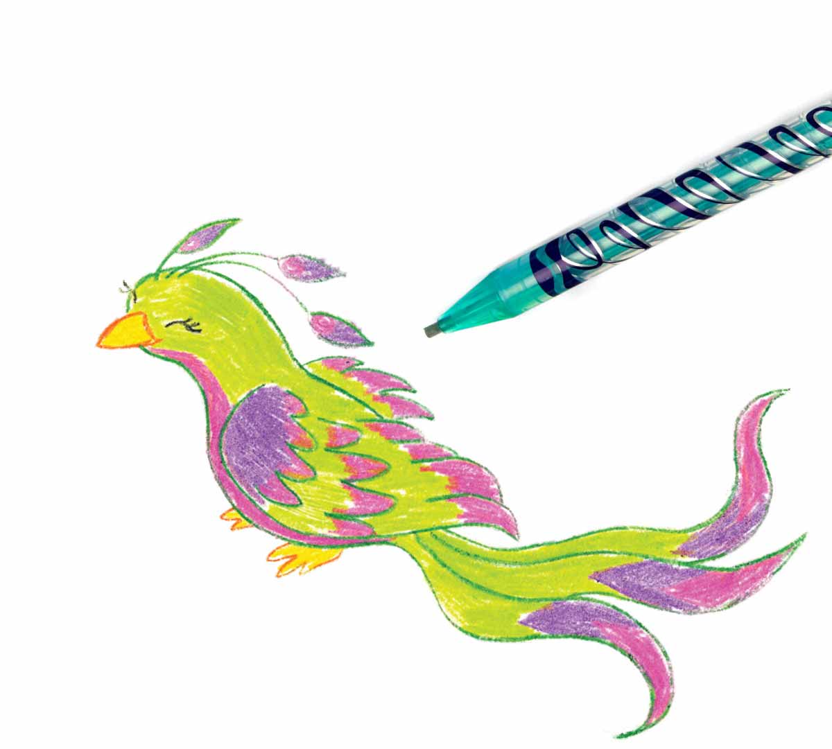 Crayola Coloured Pencils Twistable 12 Pack - 07166257408