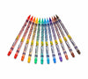 Crayola Coloured Pencils Twistable 12 Pack - 07166257408