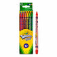Crayola Coloured Pencils Twistable 12 Pack - 07166257408 Pie's Variety Store