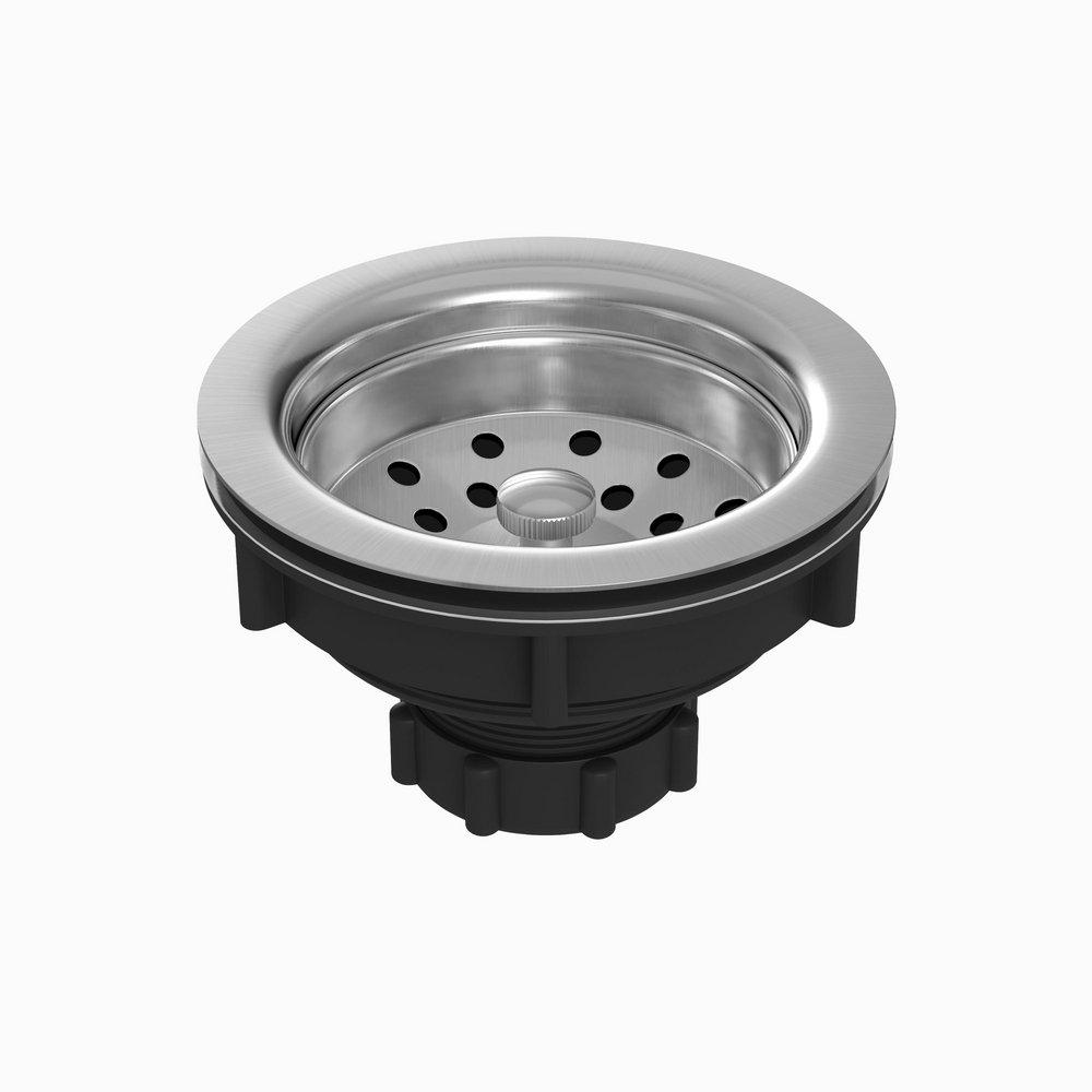 PROFLO® Economy Series 3 in. ABS, Rubber and 430 Stainless Steel Basket Strainer- PF1430SS MEGA