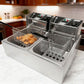 Marigold Professional Double Basket Fryer-509765 ebuystt