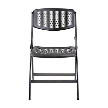 Genesis Folding Chair Black 48 cm x 56 cm x 82 cm / 18 inch x 22 Inch x 32 Inch - 395738