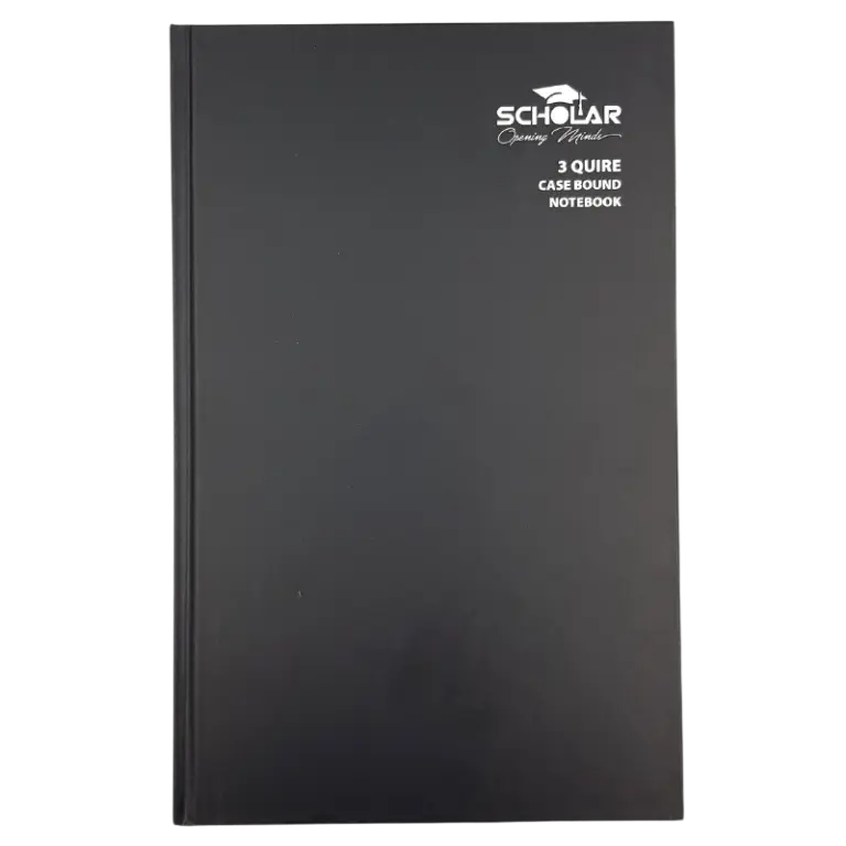 Scholar Hardcover Notebook – 2 Quire, Assorted Colours - 70474100381 Pie's Variety Store