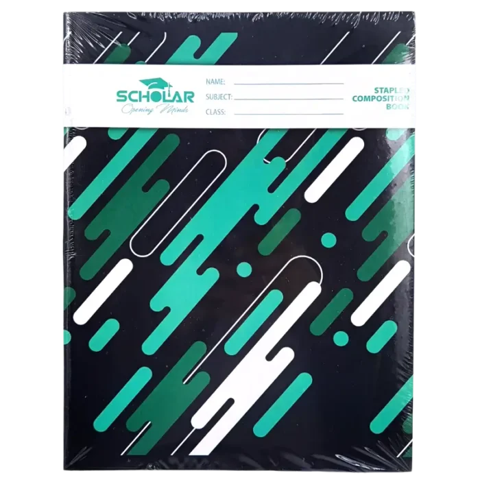 Scholar Pro Copy Book – Red and Blue Line ½″ Ruled Exercise Book - 70474100481 Pie's Variety Store