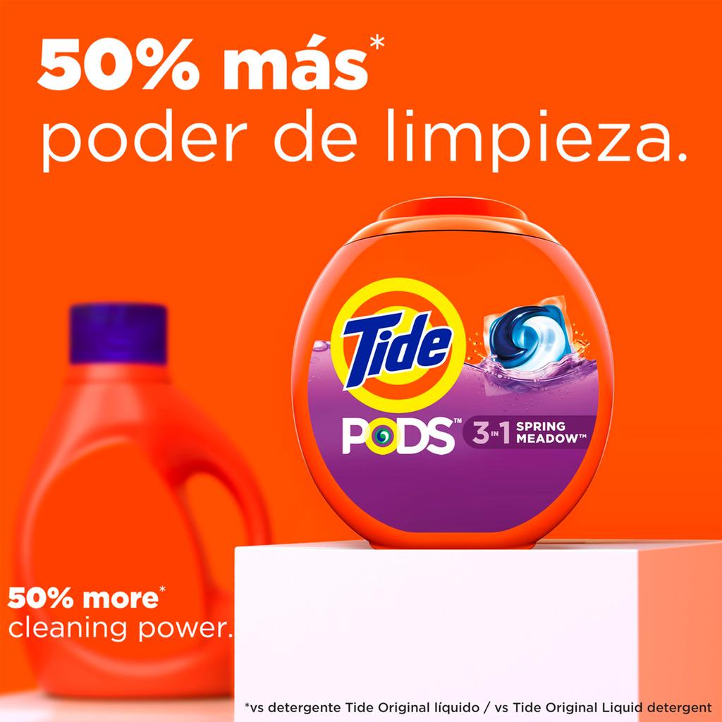 Tide Laundry Detergent Pods Spring Meadow 156 Pods / 3.7 kg / 126 oz-505935 EBUYSTT