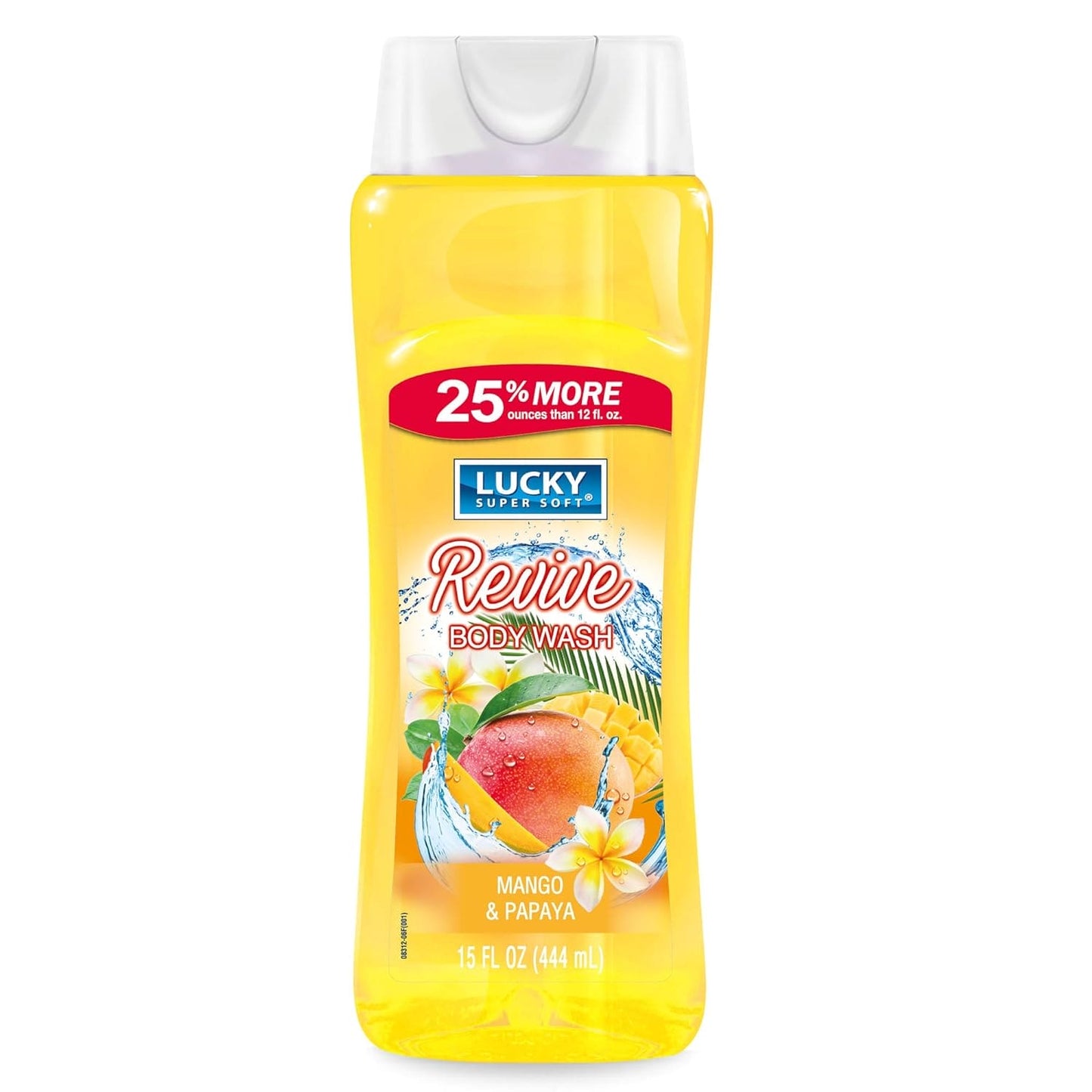 Lucky Body Wash Mango And Papaya 15Oz - 80882908312 Pie's Variety Store
