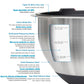 Viking Stainless Steel Mixing Bowls Set 10 Pieces - 493218-0840595110667 ebuystt