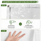 Clear Vinyl Enclosure Tarp, 12 Mil Waterproof with Grommets, 7 x 9 FT vensovo