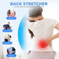 Back Stretcher for Lower Back Pain Relief, 4 Level Adjustable Lumbar Back Cracker Board, Back Cracking Device, Back Massager for Scoliosis, Spine Decompression and Lumbar Decompression(Black) CNYUANFEN