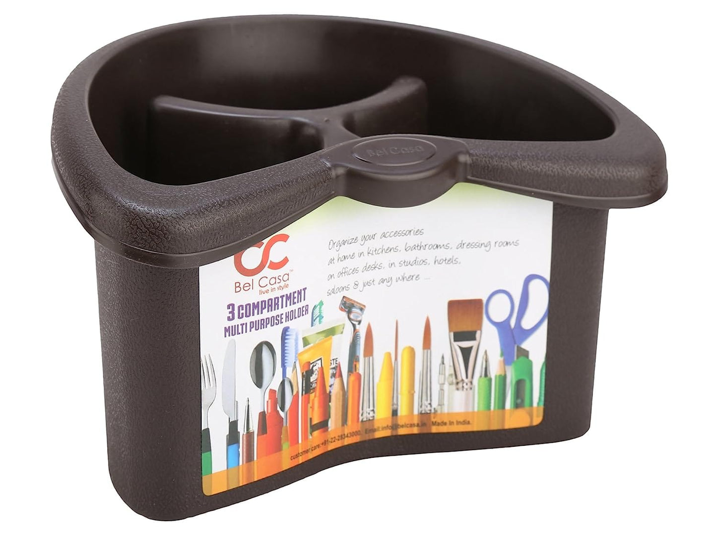 Bel Casa Multipurpose Polypropylene Holder #65103203 - 1900651032032 Pie's Variety Store