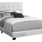 Monarch Specialties I 5801F Bed, Full Size, Bedroom, Upholstered, Frame Only, Transitional Monarch Specialties
