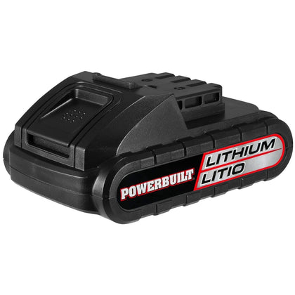 Powerbuilt 20V Lithium Ion Replacement Battery for Drill & Power Tools - 692538E