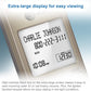 AT&T EL52313 3-Handset Cordless Phone with Answering System & Extra-large Backlit Keys, Light champagne, 3 Handsets AT&T