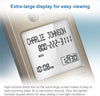 AT&T EL52313 3-Handset Cordless Phone with Answering System & Extra-large Backlit Keys, Light champagne, 3 Handsets