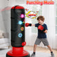 HopeRock Punching Bag for Kids, Boxing Set with Scoring, Light, Music, 4 Game Modes, Inflatable Boxing Bag with Gloves, Birthday Gifts Toys for 4-8-12 Years Old Boys (Patent Pending) HopeRock
