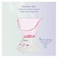 True Glow by Conair Gentle Mist Moisturizing Facial Steamer with Cleansing Brush Conair