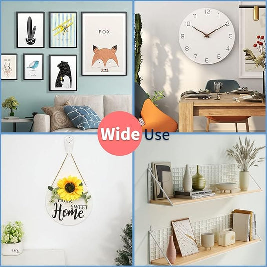 Multipurpose Nail- In- hooks Assocated Size 14 Pieces in pack, Ideal for hanging Pictures and Decorations - HY0052 ebuystt