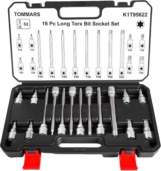 14-PC Long Torx Bit Socket Set - K1T95621 ebuystt