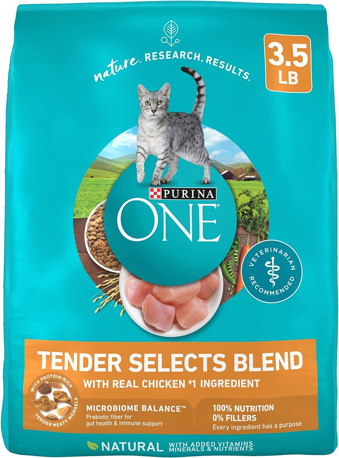 Purina ONE Healthy Kitten Dry Cat Food 3.5lb - 01780035088 Pie's Variety Store