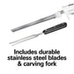 Hamilton Beach Electric Knife Set with Reciprocating Serrated Blades, Storage Case, Fork - For Carving Meats, Bread, Foam, More EBUYSTT