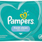 Pampers Fresh Clean Baby Wipes (52 Wipes) - 8001841041360 Pie's Variety Store