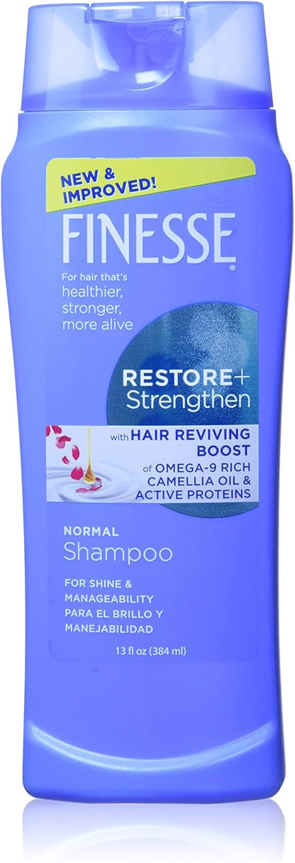 Finesse 2 in1 Restore & Strengthen Shampoo & Conditioner 13oz - 06799050143 Pie's Variety Store