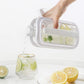 LittleStar Ice Cube Trays 2 in 1 Portable Ice Ball Maker Kettle With 17 Grids Flat Body Lid Cooling Ice Pop/Cube Molds For Hockey,Cocktail,Coffee,Whiskey,Champagne,Beer,Juice,Water (Gray) LittleStar
