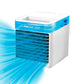 Arctic Air Pure Chill 2.0 Evaporative Air Cooler by Ontel - Powerful, Quiet, Lightweight and Portable Space Cooler with Hydro-Chill Technology For Bedroom, Office, Living Room & More,Blue Arctic Air