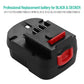 Powerextra Upgraded 12V 3700mAh NI-MH Replacement Battery Compatible with Black & Decker A1712 FS120B FSB12 HPB12 A12 A12-XJ A12EX FS120B FSB12 Powerextra