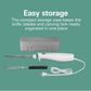 Hamilton Beach Electric Knife Set with Reciprocating Serrated Blades, Storage Case, Fork - For Carving Meats, Bread, Foam, More EBUYSTT