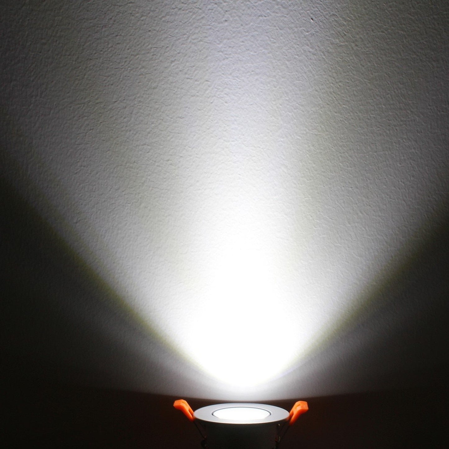 LightingWill 2inch LED Dimmable Downlight, 3W COB Recessed Ceiling Light, Daylight White 5500K-6000K, CRI80, 25W 220LM Halogen Bulbs Equivalent, White (10 Pack) LightingWill