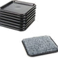 Geesatis 8 Pcs Furniture Sliders Reusable Heavy Moving Pads Sliders for Hardwood Floors, Move Your Furniture Easy, Floor Protector, Square & 3.1 X 3.1 inch-ZY11082668 ebuystt