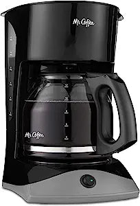 Mr. Coffee Café Maker Easy Measure 12 cup Programmable Coffee Maker - With a Large Permanent Basket, 4 Hours Freshness Indicator. Easy Color Coded Measuring System - 3195747 Argos Distributors