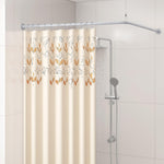 Yampos L Shaped Corner Shower Curtain Rod, 24