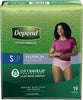 Depend Female Underwear Large 17 Count - 03600038531