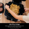 Ninja Indoor Grill 5-in-1 - This indoor grill is 5-in-1: 4-quart air fryer, roaster, oven, dehydrator and cyclonic grilling technology. The grill that sears, sizzles, and air fry crisps. Indoor grill and air fryer - 422704