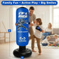 Marwan Sports Inflatable Punching Bag for Kids – 5-in-1 Birthday Set with Gloves, Pump & Fast Rebound – Fun Active Toy for Boys Ages 4-12 EBUYSTT