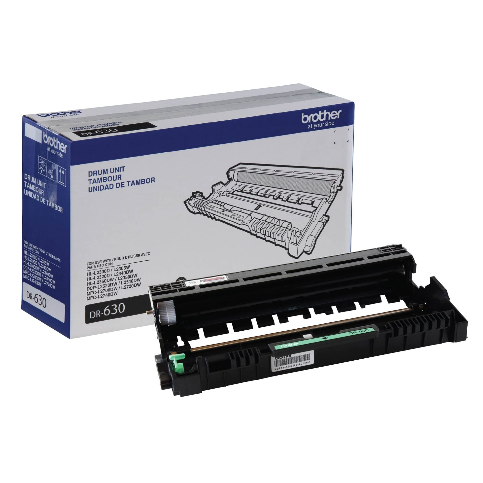 Brother Genuine-Drum Unit 630 Black, Page Yeilds Approx. 12,000 - DR630 ebuystt
