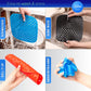 Reusable Silicone Air Fryer Liners with Air Fryer Magnetic Cheat Sheet, Easy Clean Air Fryer Accessories, Non Stick, AirFryer Accessory Parchment Paper Replacement (Square 8.5") ebuys