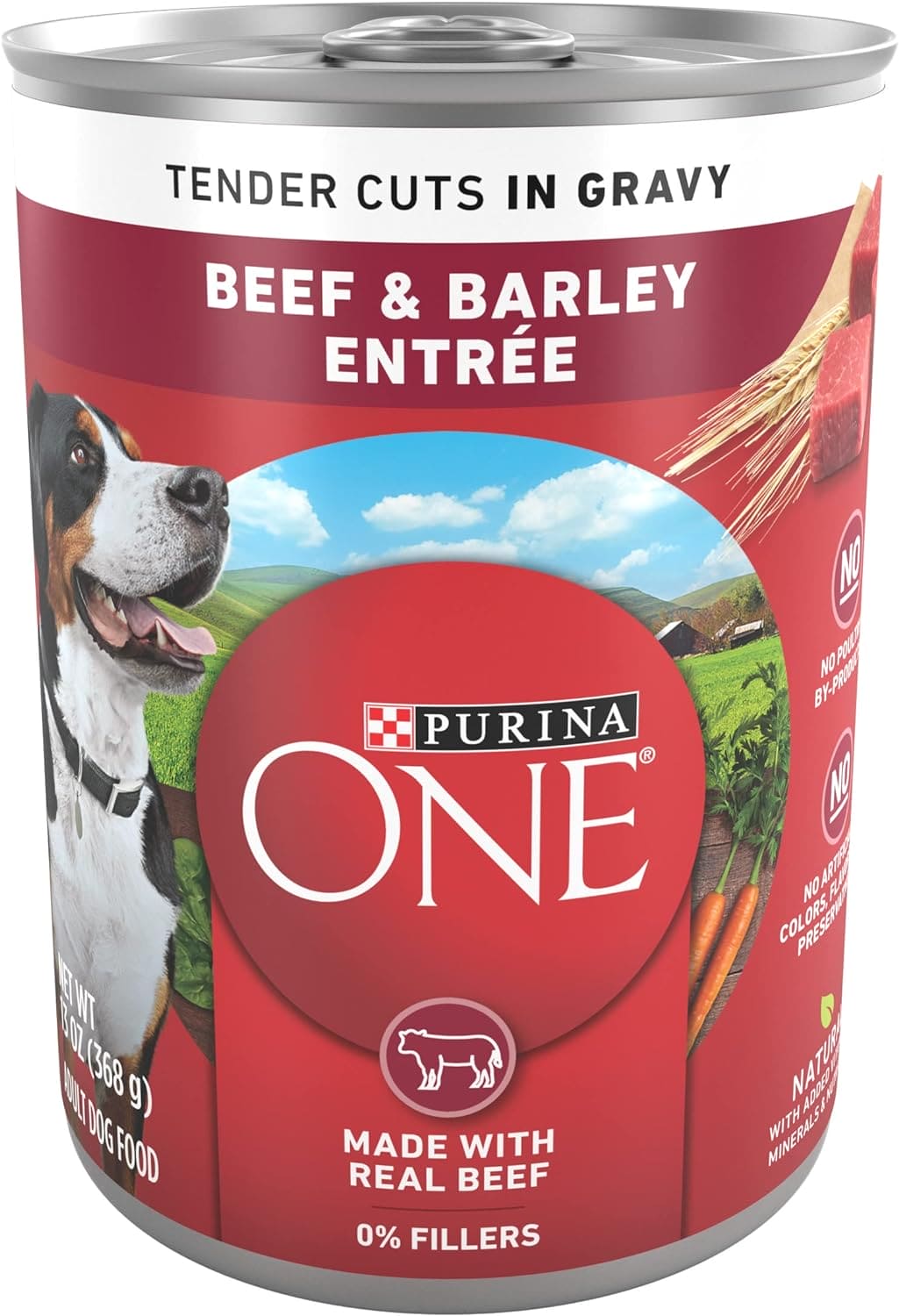 Purina ONE Beef And Barley Entrée, Tender Cuts In Gravy (13oz) - 01780014309 Pie's Variety Store