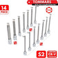 14-PC Long Torx Bit Socket Set - K1T95621 ebuystt